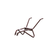 Accessories / Individual parts | for wheelbarrows | Wheelbarrow frame for flat pan 85 l | type Geselle, with two individual trays